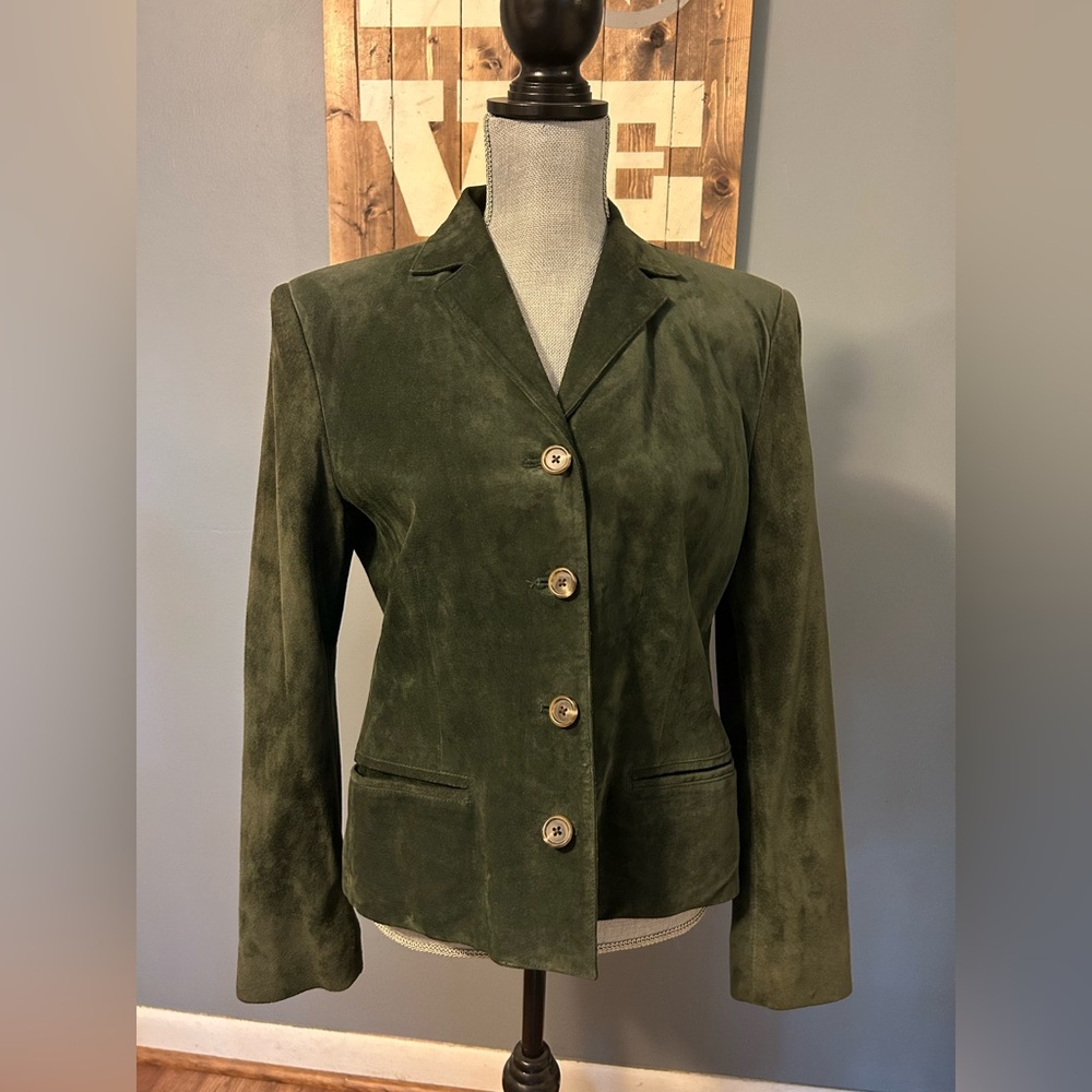 Lauren Ralph Lauren Suede Blazer